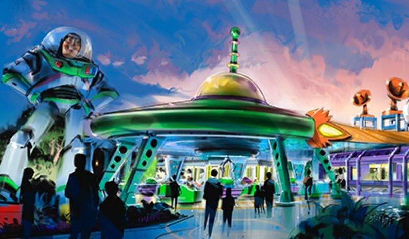 alien saucers ride disney