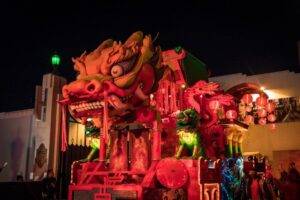 Dragon Float Mardi Gras Universal Orlando 2016