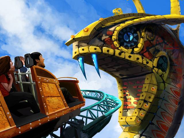 COBRA’S CURSE – New Spin Coaster Coming Soon to Busch Gardens Tampa