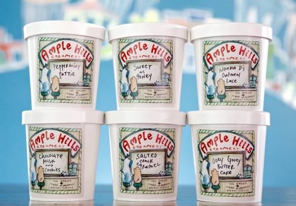 Ample Hills Creamery ice cream pints 