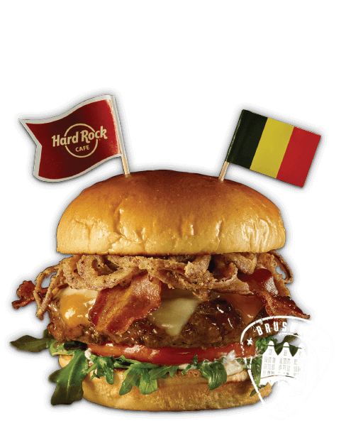 Hard Rock Cafe Belgium burger