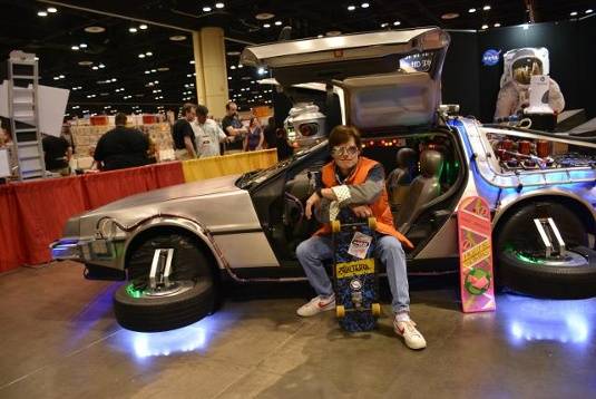 Megacon Back to the future 