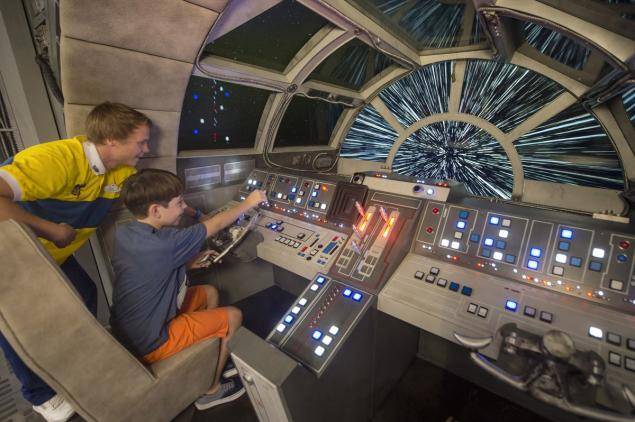 You’re In Control On The New Disney’s Millennium Falcon Star Wars Ride!