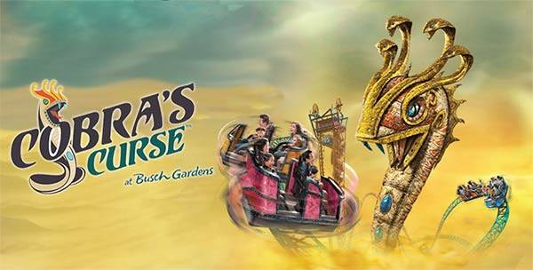 Busch Gardens Reveals Cobra’s Curse Opening Date!