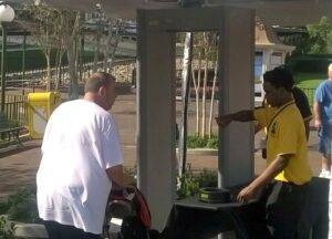 Disney Security Guest with stroller