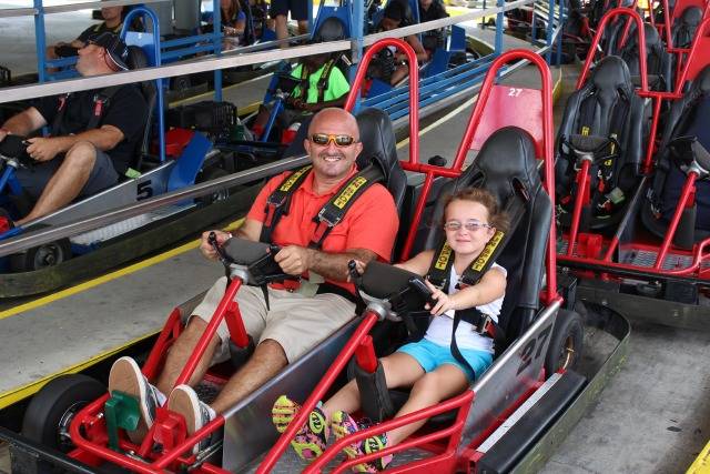 Fun Spot Orlando Go Carts ride 