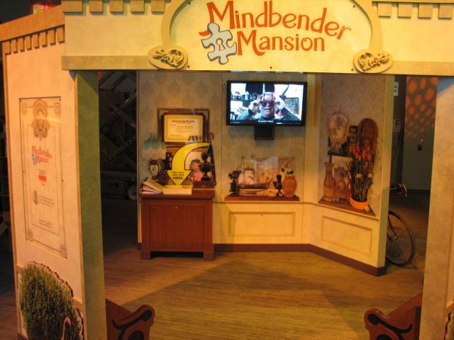 MIndbender Mansion Orlando Science Center Entrance