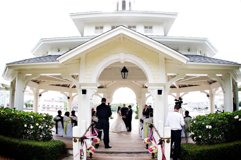 Walt Disney World Railroad Train Station, Florida Weddings