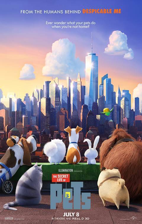 Disney Lets the Cat out of the Bag-The Secret Life of Pets Premiers July 8th!