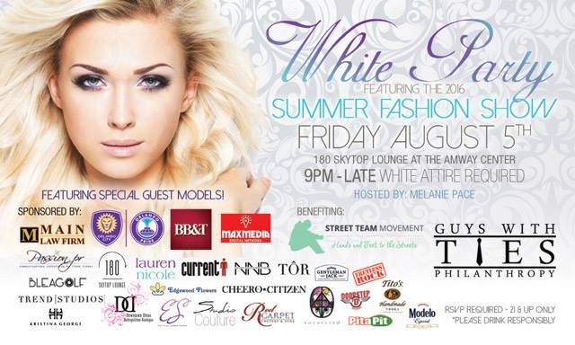 Guys with Ties-11th Annual White Party & Summer Fashion Show 2016