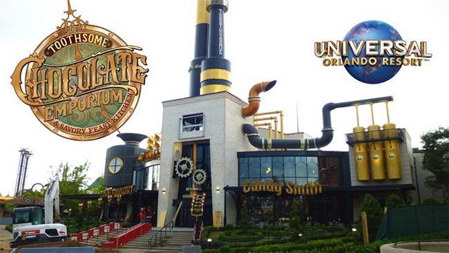 Universal Orlando’s Toothsome Chocolate Emporium Grand Opening!
