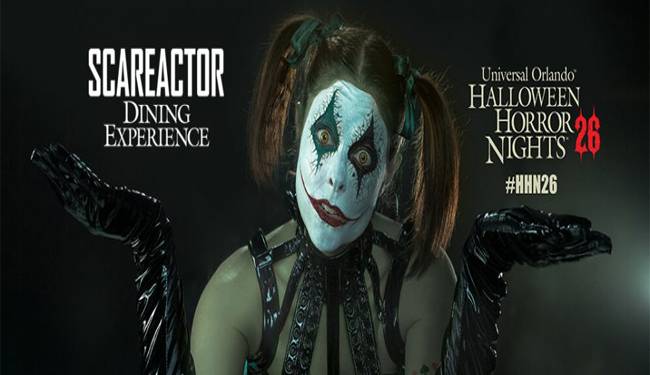Scareactor Dining Experience Fuels You Up For Fear During HHN at Universal Orlando