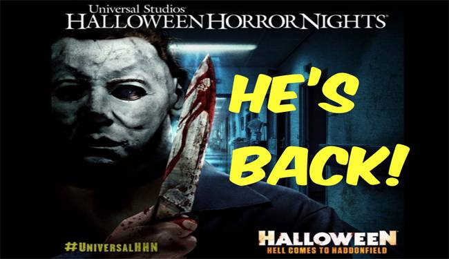 Michael Myers is Back-Hell Comes to Haddonfield House at HHN 2016 Universal Orlando