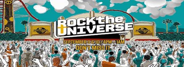 Rock the Universe 2016 this Weekend at Universal Orlando!