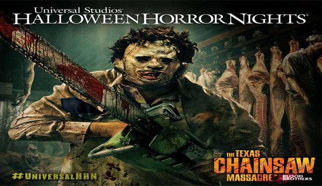 The Texas Chainsaw Massacre House at HHN Universal Orlando!