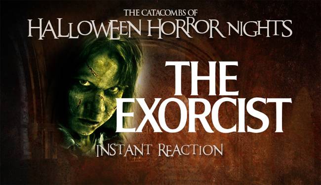 THE EXORCIST – Halloween Horror Nights 2016 Universal Orlando