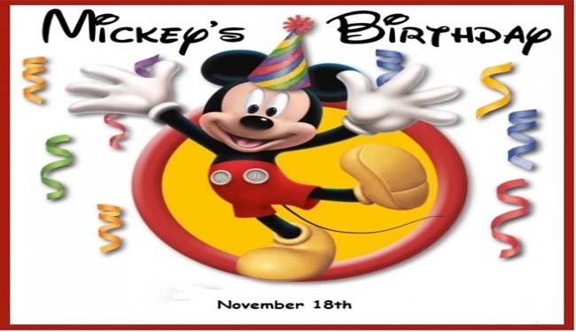 When is Mickey’s Birthday?