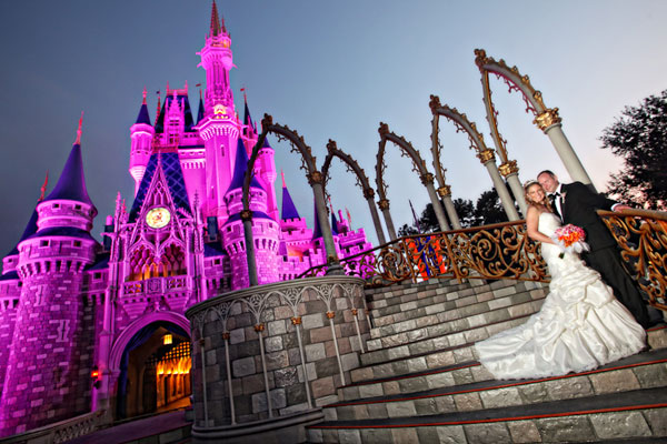 Have You Dreamt of a Magical Evening Wedding at Disney?