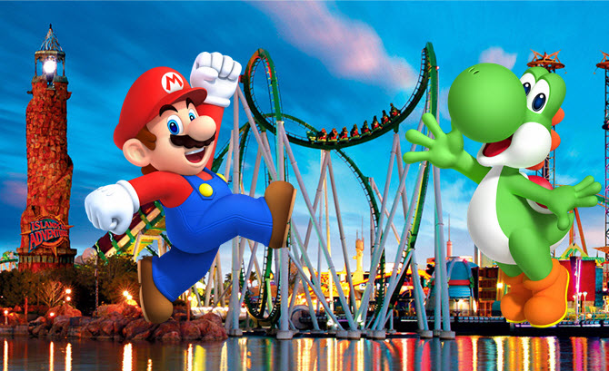 Nintendo land coming to Universal Orlando