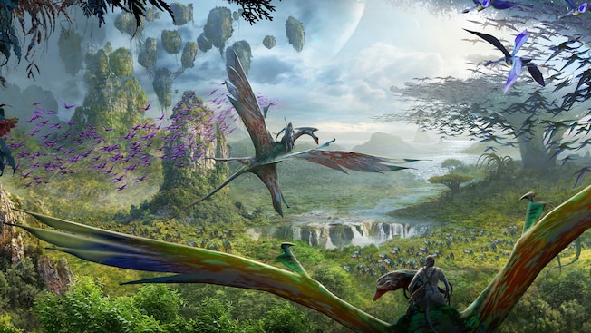 Height Requirement & FastPass + Information for Pandora: The World of AVATAR Rides