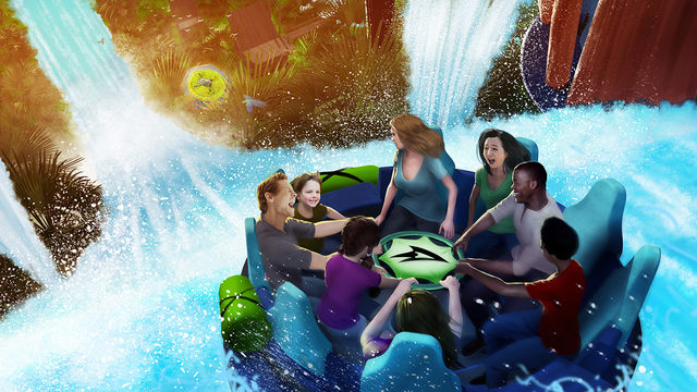 SeaWorld announces new water ride Infinity Falls the world’s tallest river rapid drop