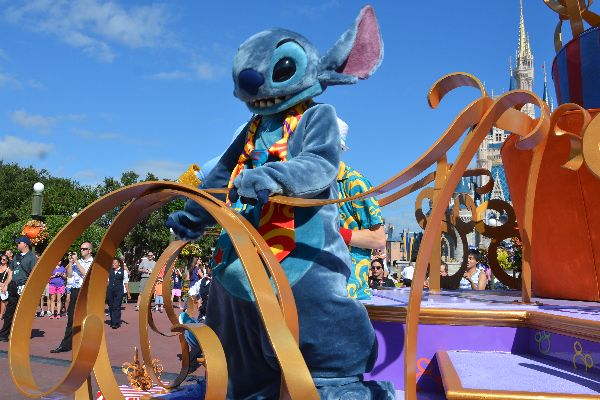 Stitch Meet-and-Greet in the Magic Kingdom Moving On May 21