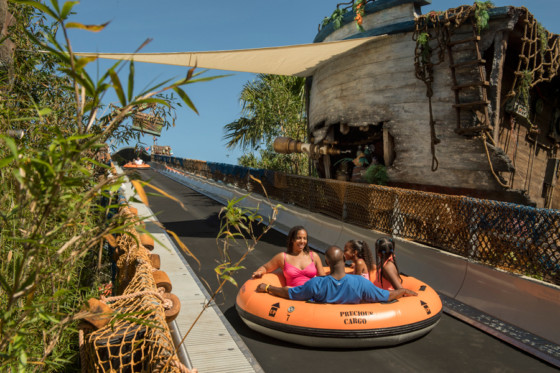 Kids Splash into Fun at Miss Adventure Falls at Disney’s Typhoon Lagoon