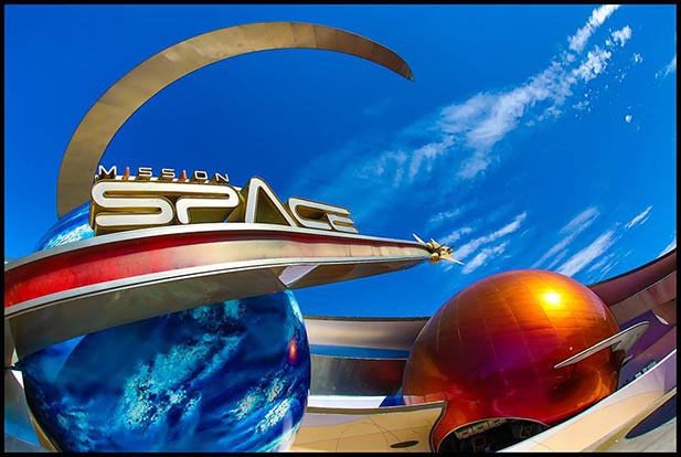 NEW Mission: Space Updated Queue at Epcot
