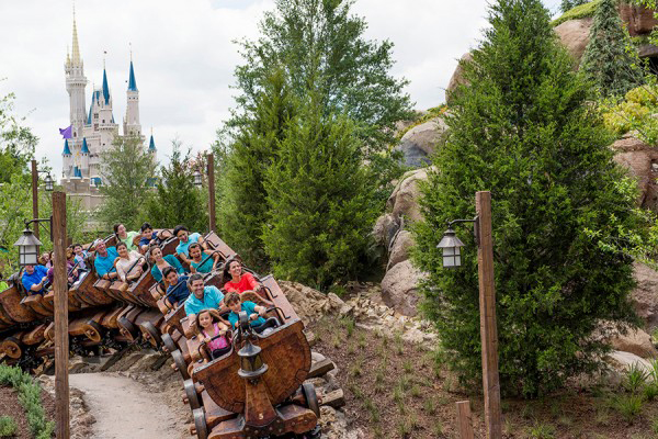 NEW Seven Dwarfs Mine Train Roller Coaster Pre-Show