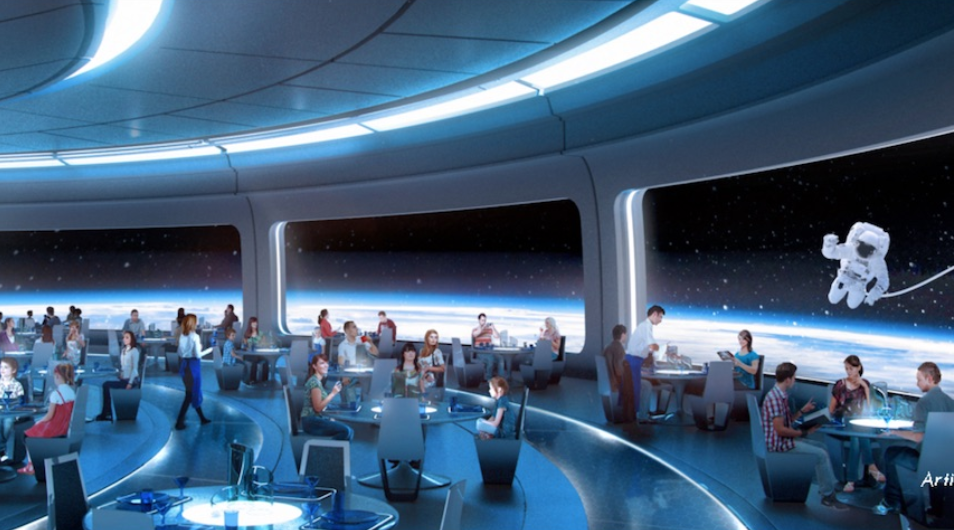 space restaurant epcot