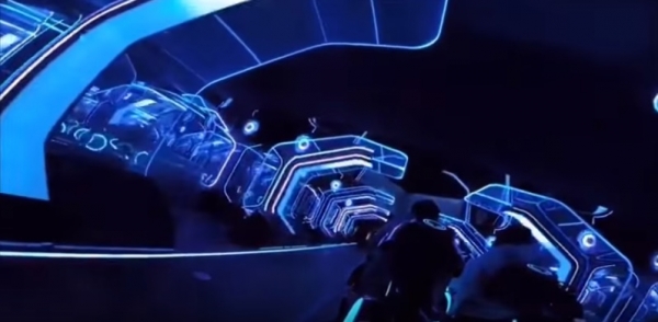 Tron Roller Coaster At Magic Kingdom Construction Update