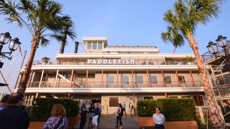 Enjoy a Rooftop 4 Course Wine Dinner at Paddlefish at Disney Springs on August 24