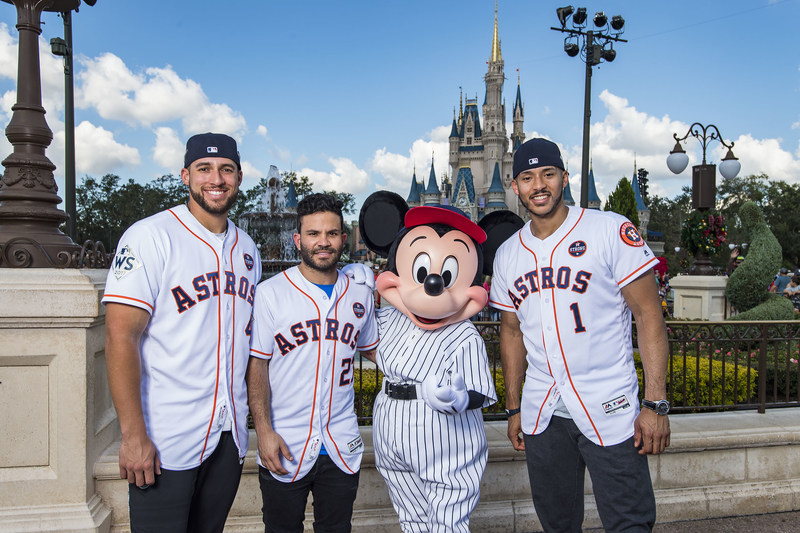 Houston Astros celebrate World Series victory at Walt Disney World