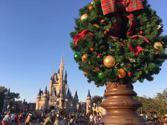 Time-Lapse: Magic Kingdom Park Decorated for the Holidays