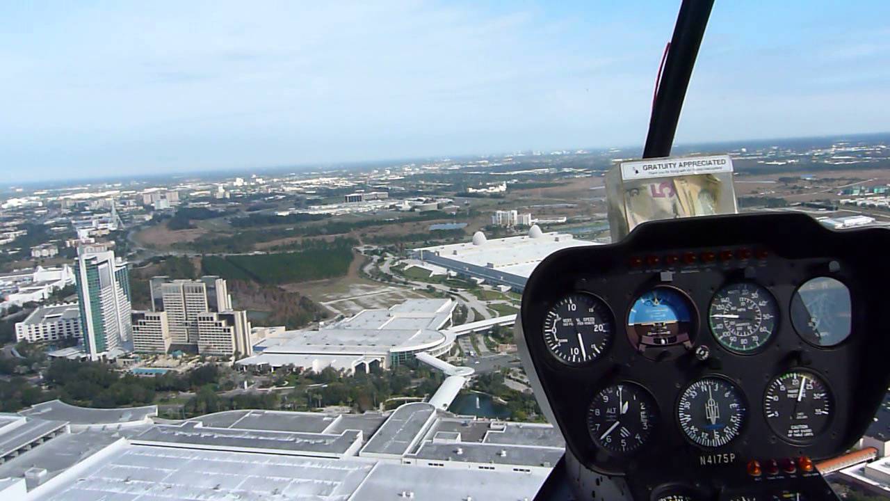 Take a Helicopter Tour of Orlando