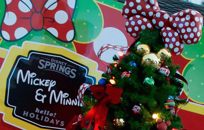 Disney Springs Christmas Tree Trail is open