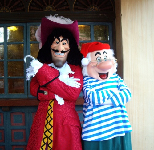 Captain Hook and Mr Smee will appearing for a limited time at the Magic Kingdom