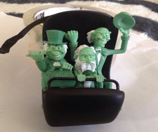 Haunted Mansion Doombuggy Vehicle Light-Up Hitchhiking Ghost Toy