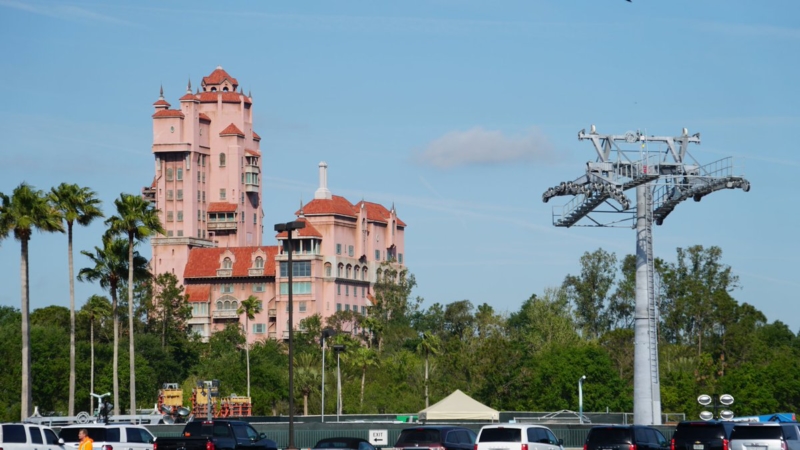 Disney Skyliner Full Construction Update July 2018