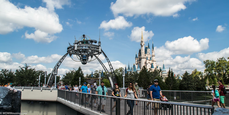 The Tomorrowland’s Entrance Sign has been removed at Magic Kingdom