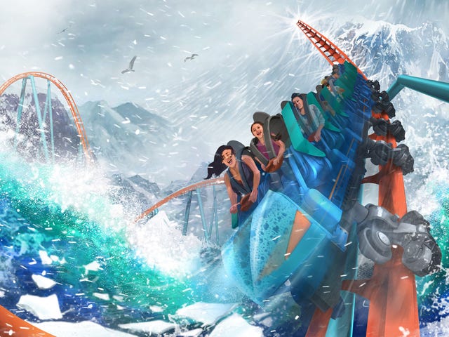 Ice Breaker roller coaster