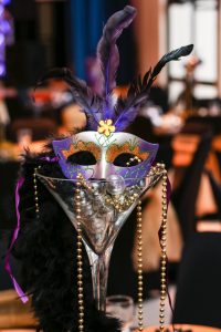 Mardi Gras at Universal with the glamour of the beads and masks