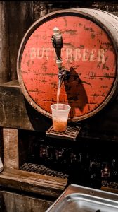 Butterbeer at Harry Potter World