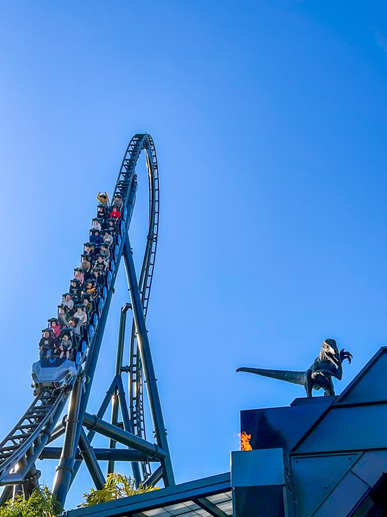 Velocicoaster at Islands of Adventure is one of the top Rollercoasters At Universal Orlando Resort