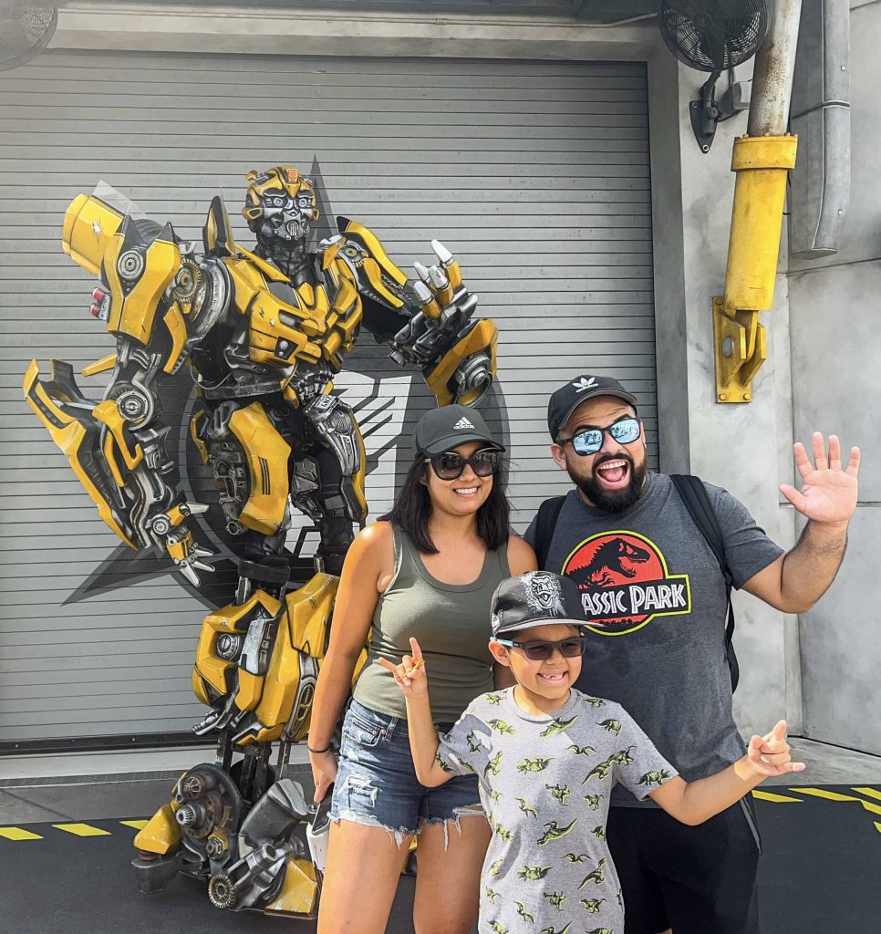 Universal Studios For Kids at Transformers Character Meet
