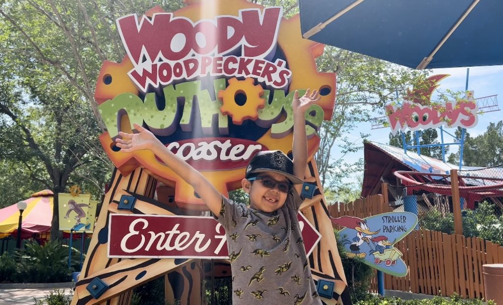 Woody Woodpeckers is a prime Universal Studios For Kids location