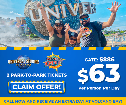 Discount Universal Orlando Tickets  Park To Park Tickets Starting At $63