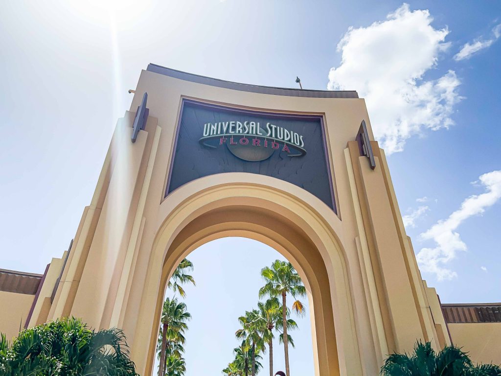 Universal Orlando Main Entrance To Studios Theme Park