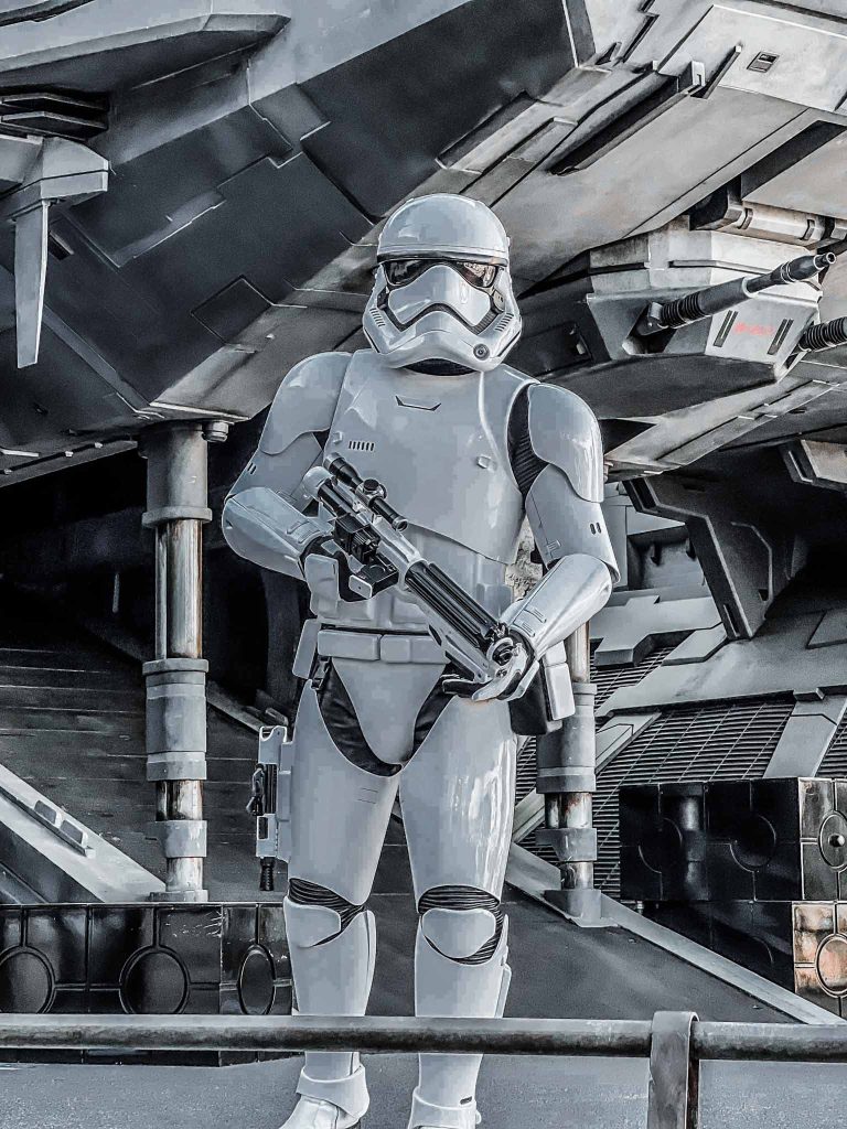 Real Stormtroopers in Star Wars Galaxy's Edge