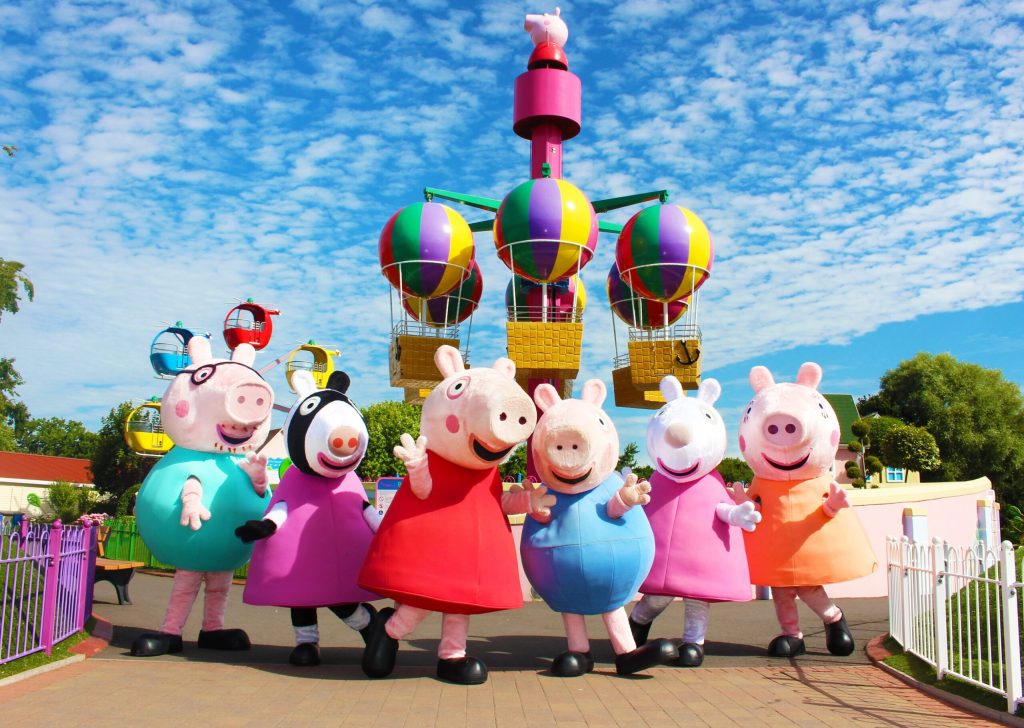 Peppa Pig Theme Park With All The Characters